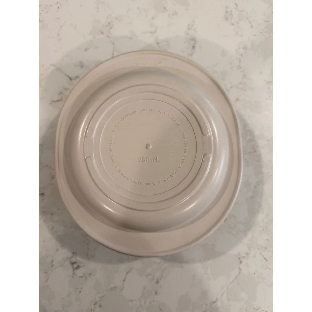 Vintage Tupperware Ultra 21 Casserole Dish Set 1 Qt 1L Almond Beige 1722-1 Lid